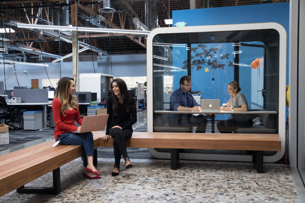 Microsoft replacing a third of their phone rooms with Framery booths